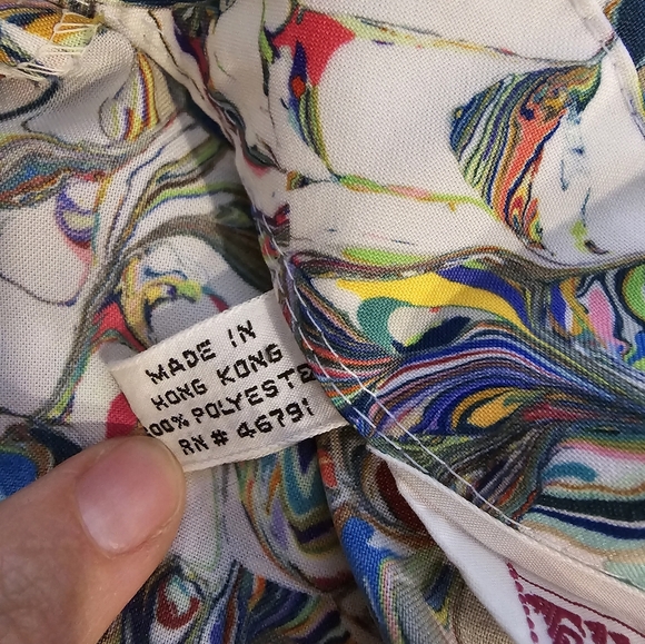 Elles Belles Vintage Button-down Blouse - Picture 3 of 8